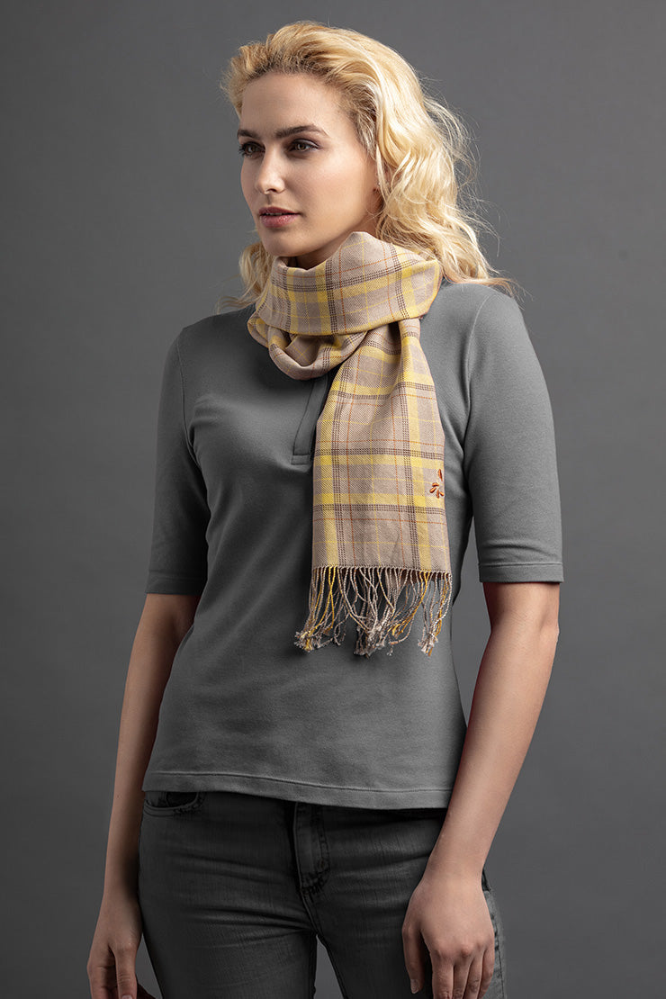 Women's Linte Polo And Scarf