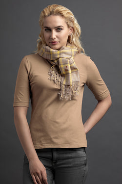 Women's Lere Polo And Scarf
