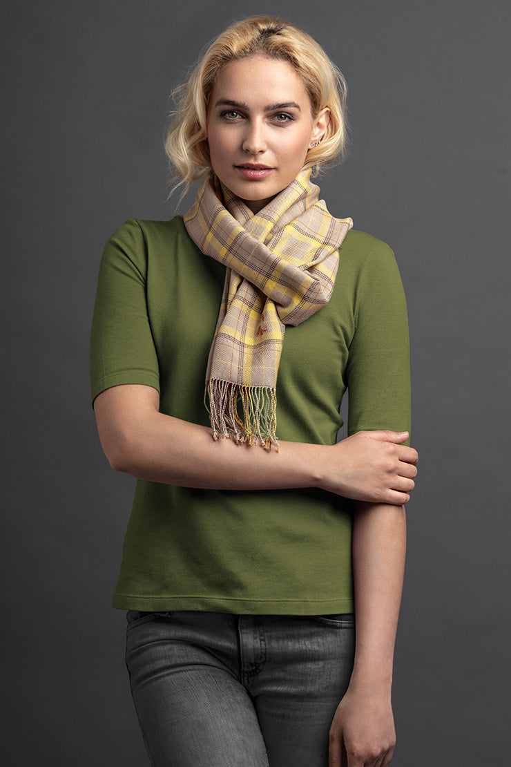 Women's Lere Polo And Scarf