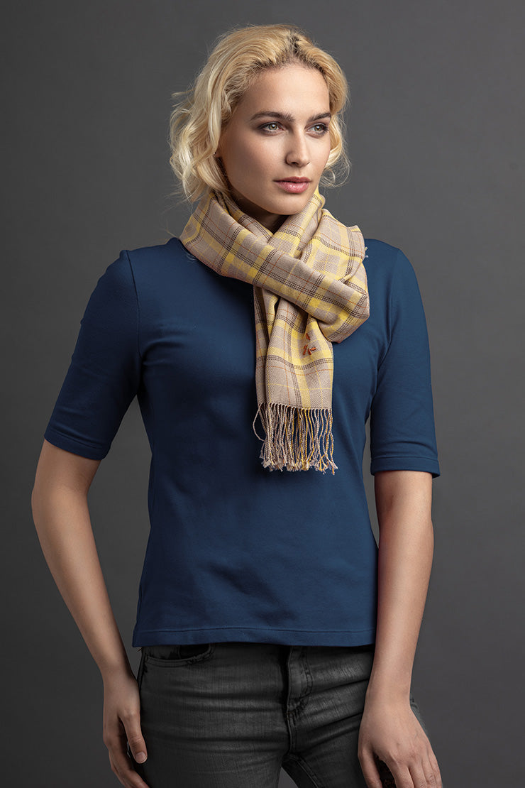 Women's Laok Polo And Scarf