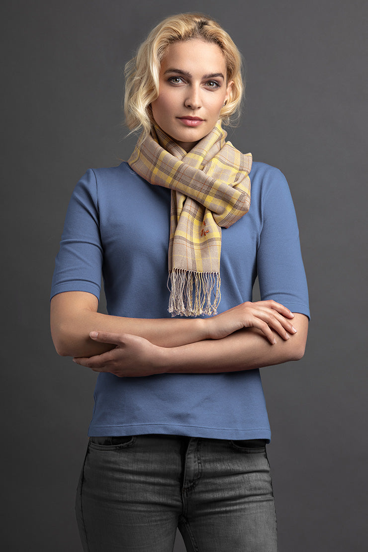 Women's Lelem Polo And Scarf