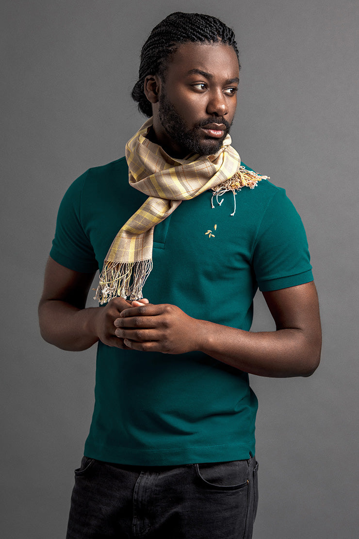 Men's Lere Polo And Scarf