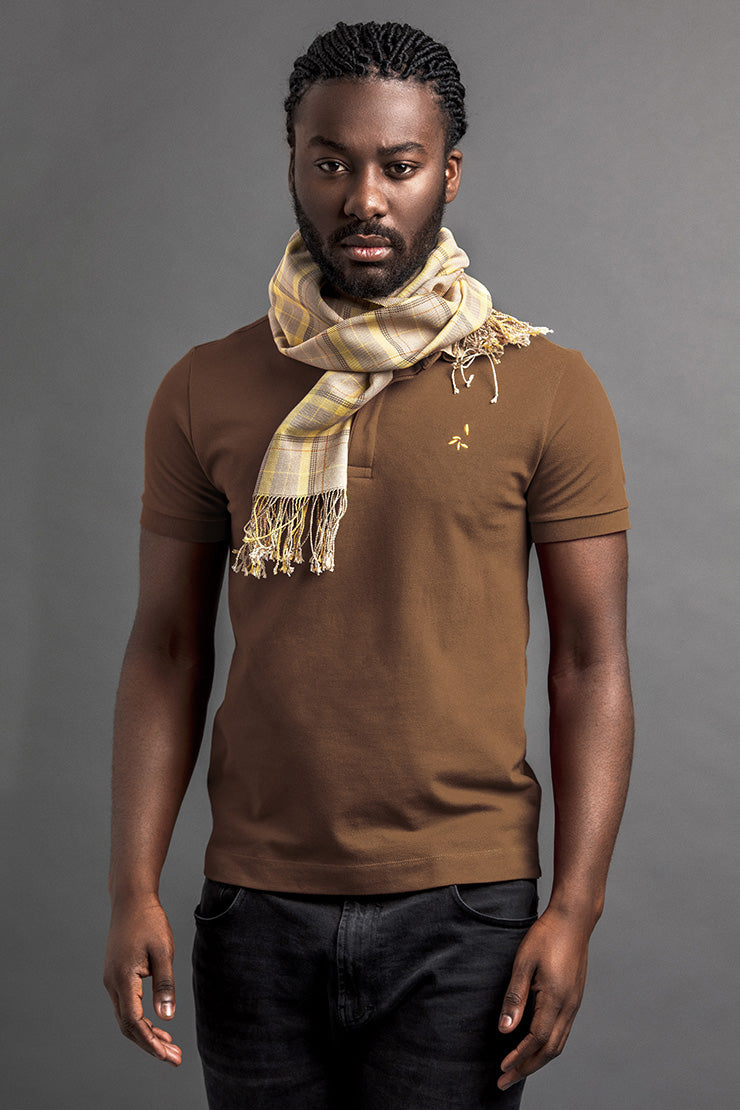 Men's Letta Polo And Scarf