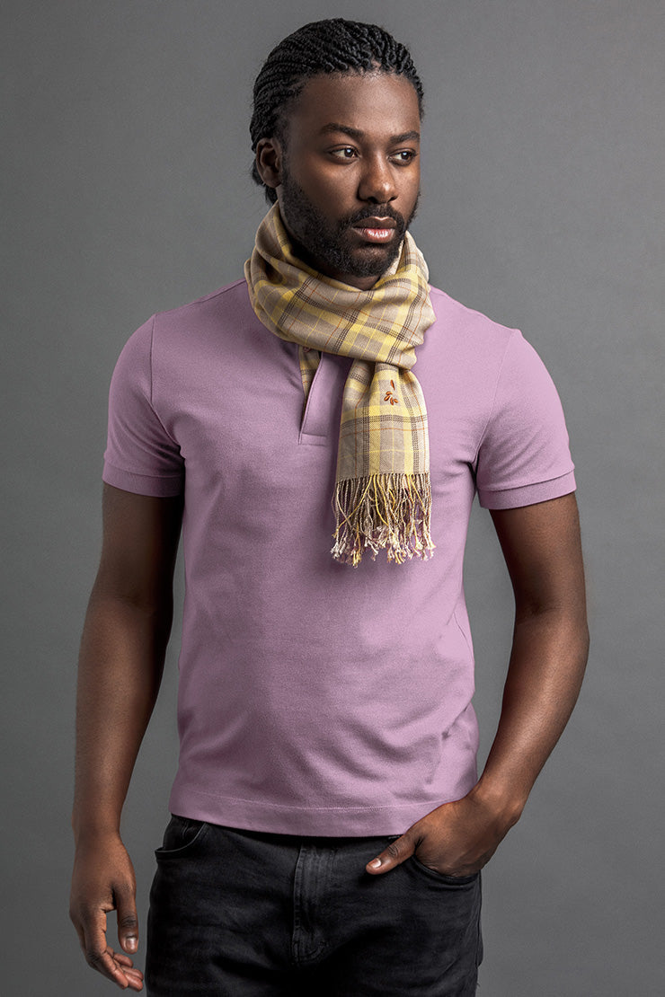 Men's Lere Polo And Scarf