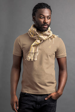 Men's Lere Polo And Scarf