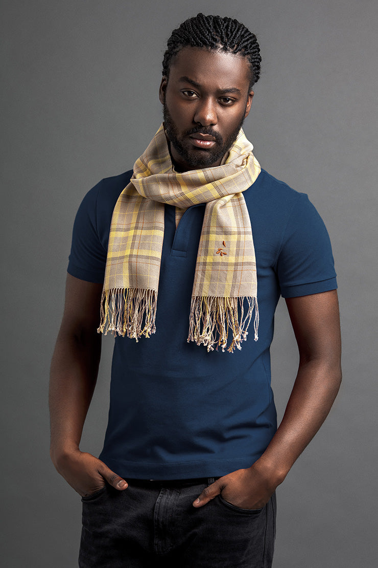 Men's Lere Polo And Scarf
